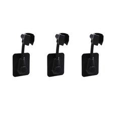 ANTS 淋浴支架 黑色, 3個