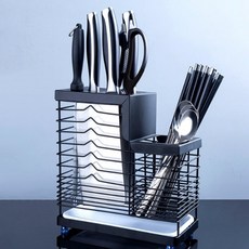 고급형 다용도 칼블럭 수저보관함