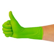 EOCSHIELD 丁腈手套 PF 250 L, 淺綠色, 大(L), 1個