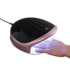 凝膠美甲燈 S5 48W, 黑玫瑰金, 1個