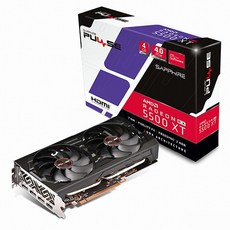 sapphire 라데온 RX 5500 XT PULSE OC D6 4GB Dual-X 그래픽카드