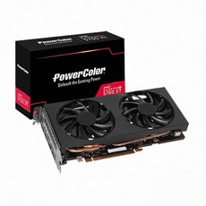 PowerColor 라데온 RX 5700 XT D6 8GB 백플레이트 그래픽카드