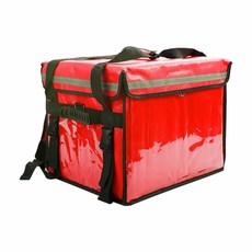 折疊式保溫保冷後背包, 紅色的, 44L