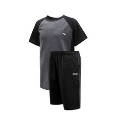 EVERLAST 兒童款 UNUSER 短袖上下套裝