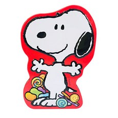 피너츠 스누피 틴패키지 레드, 1세트, 120g