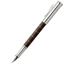 GRAF VON FABER-CASTELL 經典 Anello Granadilla 鋼筆 + 禮盒套組, EF, 混色