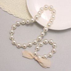 珍珠項鍊+手鍊