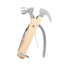 KIKKERLAND 木錘多功能工具 CD502-W, 1個