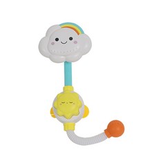 bable puary 孩童彩虹雲朵造型沐浴玩具, 混色