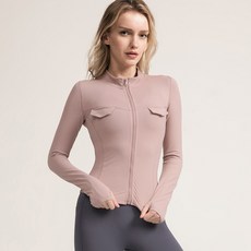 Naya Style女款瑜珈拉鍊外套