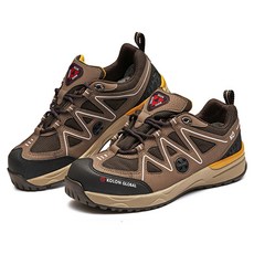 Hanmi Kolon 全球安全靴 F-402 棕色, 1個