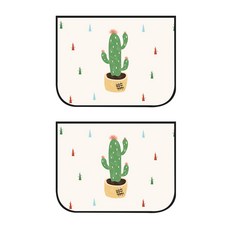 블럭마트 차량용 옆유리 햇빛가리개, type1, 2개