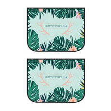 블럭마트 차량용 옆유리 햇빛가리개, type3, 2개