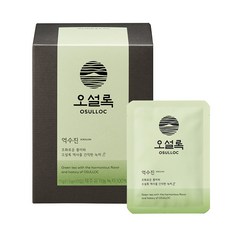OSULLOC 金字塔型綠茶茶包, 1.5g, 10包, 1盒
