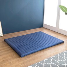 아지오텍스 서포트슬립 라텍스 매트리스, 다크블루, 5cm