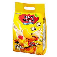 Ireufs水蜜桃冰茶粉, 100個, 14g