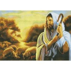 JoyJasu DIY 11CT 印花十字繡 DIY 套組 K1114-1, 1個