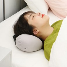 Linder Swiss 素色頸枕, 冷灰色