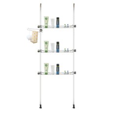 ENEX 柱式浴室架 600 3 層, 單色, 1個