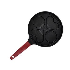IH感應爐適用不沾4孔煎蛋鍋, 27厘米, 1個