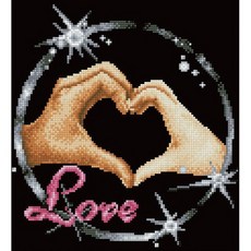 JoyJasu DIY 11CT 印花十字繡 DIY 套組 JS-007, 1個