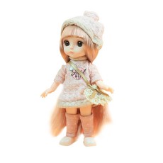 사리엘 셀러브리티즈 구체관절인형, 16cm, 제아, 1개