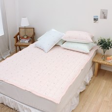 CHOUETTROOM Oh My Duck 泡泡紗夏季床墊, 粉紅色