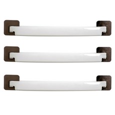 O'bli One Dayline 浴室用多功能毛巾架, 白色, 3個