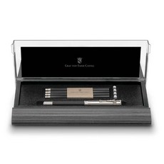 GRAF VON FABER-CASTELL 台筆套組黑色, 4B, 1套