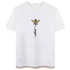 네스파 골든비 레이어드 반팔 티셔츠 SRC_0122