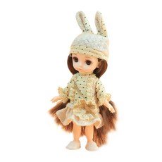 사리엘 셀러브리티즈 구체관절인형, 16cm, 05 리나, 1개