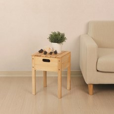 MONOMENT 木製儲物凳, 單色