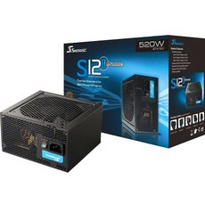 시소닉 S12II Bronze Single Rail ATX, SS-520GB