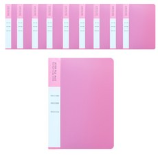 VIC DREAM PP活頁文件夾 A4, 粉色, 10入