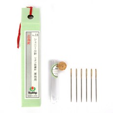 Tulip 緞帶繡花針6件套 THN-084, 1套