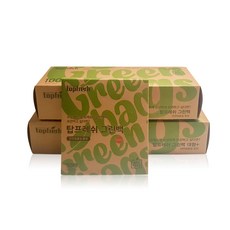 topfresh 綠色塑膠袋 S號 18cm*25cm 50入+ M號 25cm*35cm 100入+ L號 36cm*45cm 100入, 1組