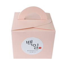 平裝盒 50p + 100 天貼紙韓文 2 50p 套組, 粉色的, 1套