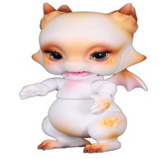 Aileen Doll Ash's Pico Dragon Figure 奶白色