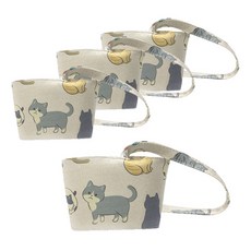 Block Mart杯架飲料袋, 4個, 貓A型