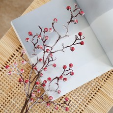 THE FLOWERMARKET 白雪皚皚的紅色漿果, 混色, 3個