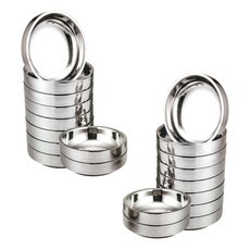 Kitchenfree 雙層不鏽鋼鐵碗 14cm, 單色, 20個