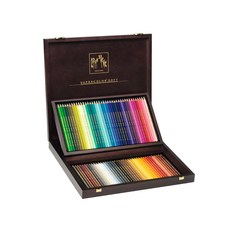 CARAN D'ACHE 瑞士卡達 Supra color 水性彩色鉛筆，專業用於木盒, 80 種顏色