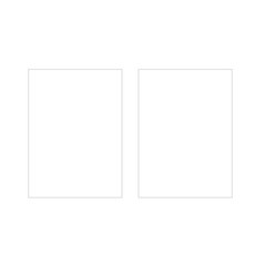 BlueMato A4標籤14白, 1格, 2個