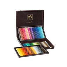 CARAN D'ACHE 瑞士卡達 巴勃羅木盒專業用油彩鉛筆, 120 種顏色