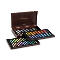 CARAN D'ACHE 瑞士卡達 Neo Pastel 木箱專業, 96色, 1組