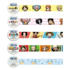 BLACK TANDT 一件美紋紙膠帶5種一套, 混色, 1套