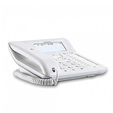 摩托羅拉自動應答有線電話白色, C7201M