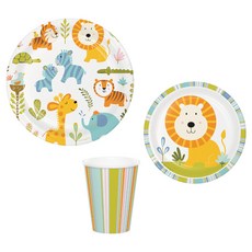 快樂叢林派對套組, 1套