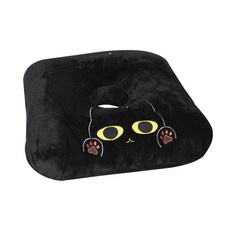 ANINARA 方形靠墊, Myomyo(黑色)