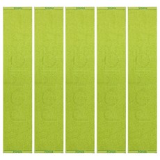 Songwol 松月 Pomos素色運動毛巾, 綠色, 5入